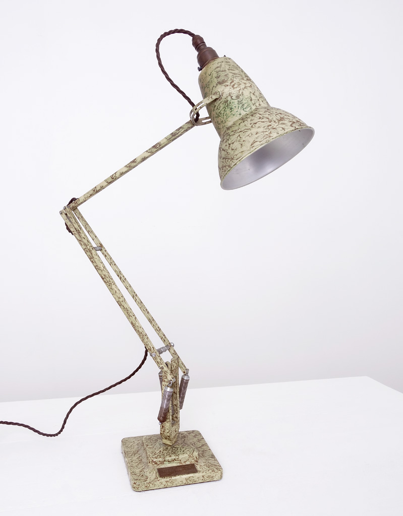 Original scumble finished anglepoise lamp, 1227 model English 1961.